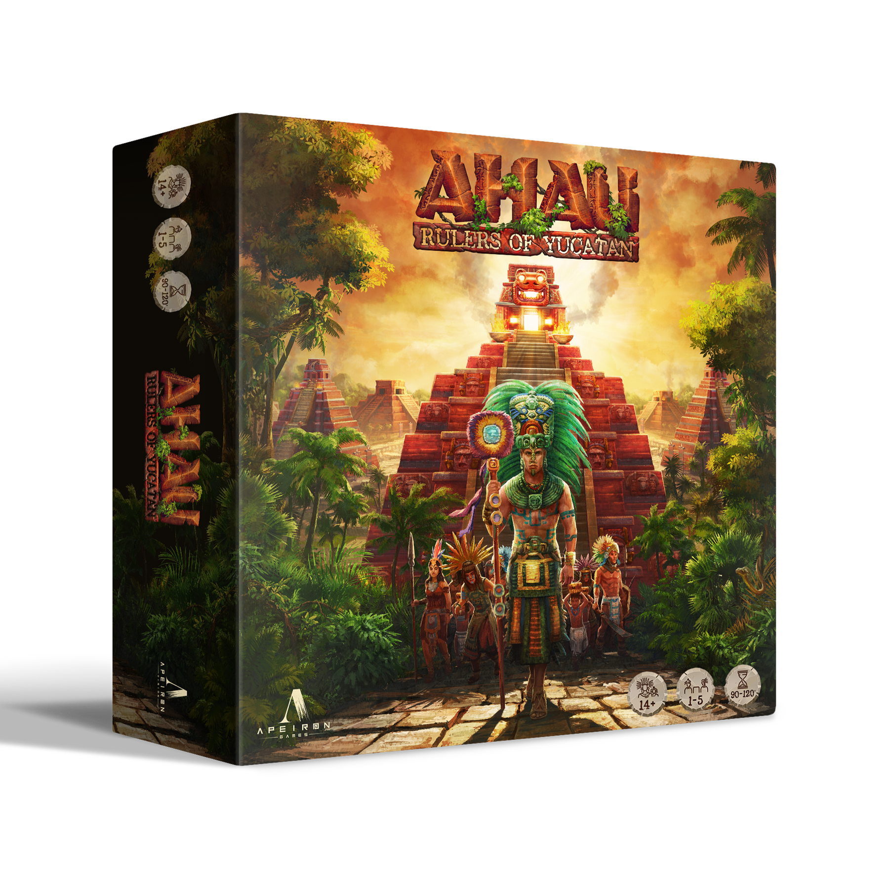 Ahau: Rulers of Yucat&aacute;n &mdash; 3D box render