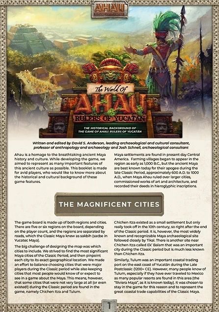Ahau &mdash; historical Maya world