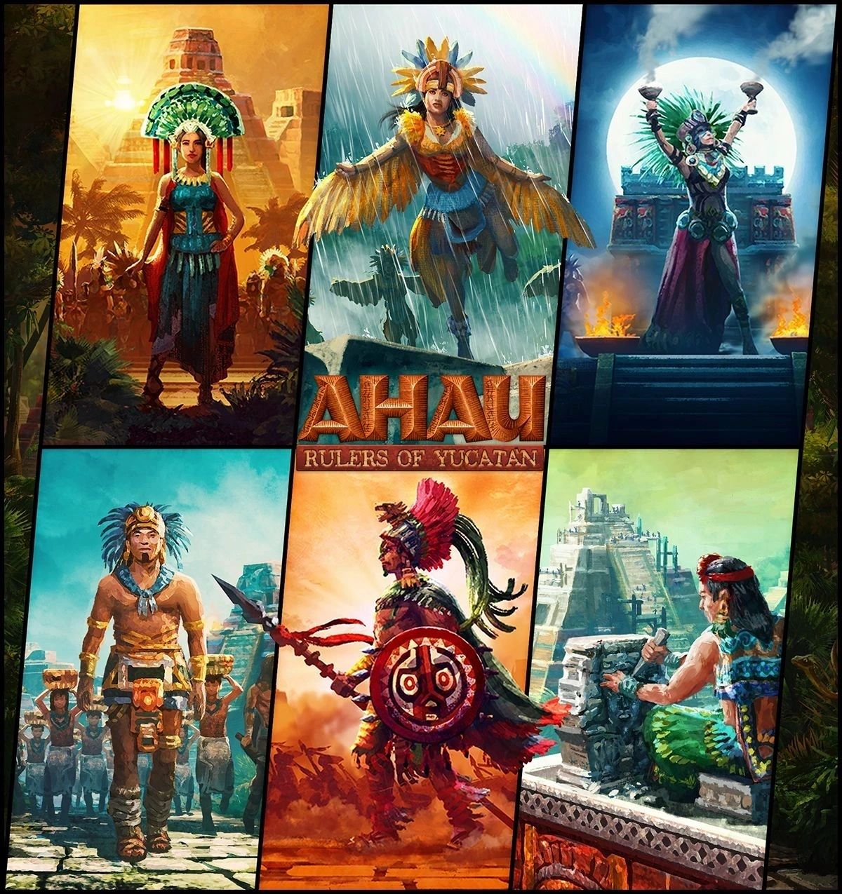 Ahau &mdash; Maya courtiers of the political court