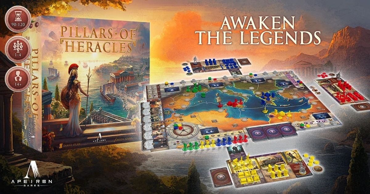Pillars of Heracles — Late Pledge and Essen Spiel 2024