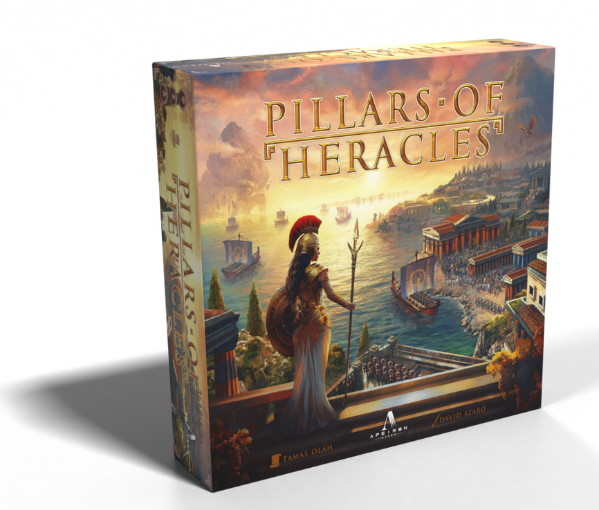 Pillars of Heracles — 3D box render
