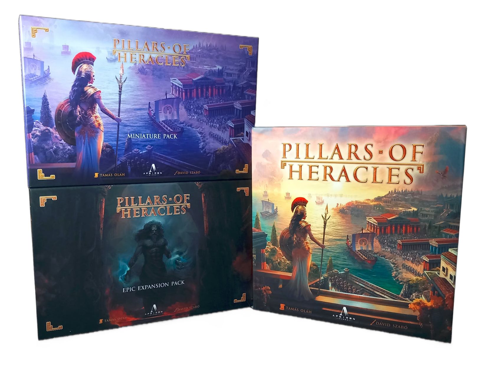 Pillars of Heracles — 3D render