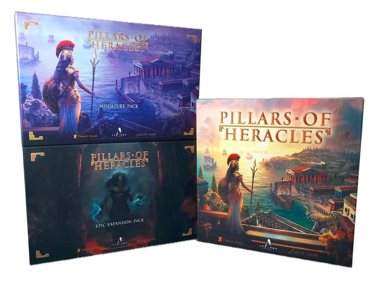 Pillars of Heracles — 3D render
