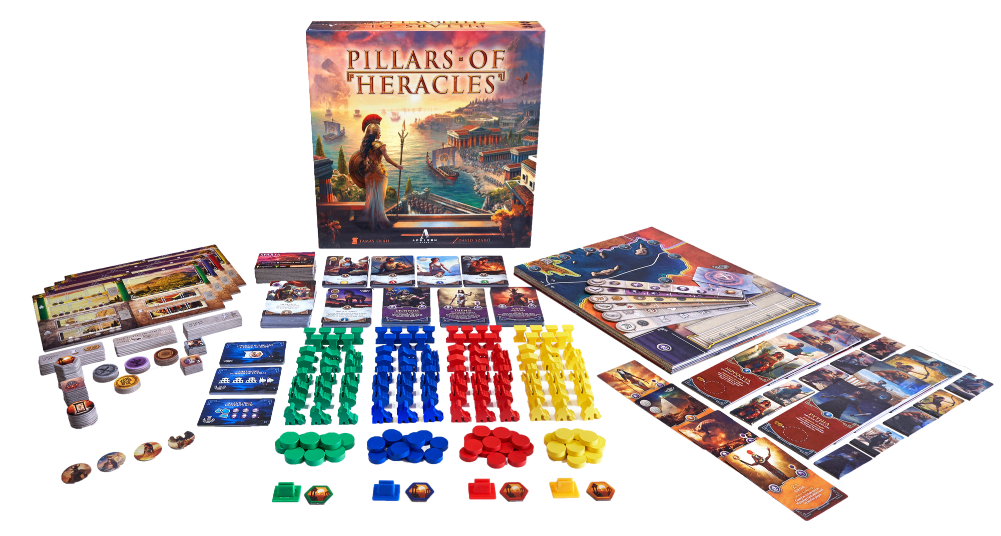 Pillars of Heracles — 3D render 2
