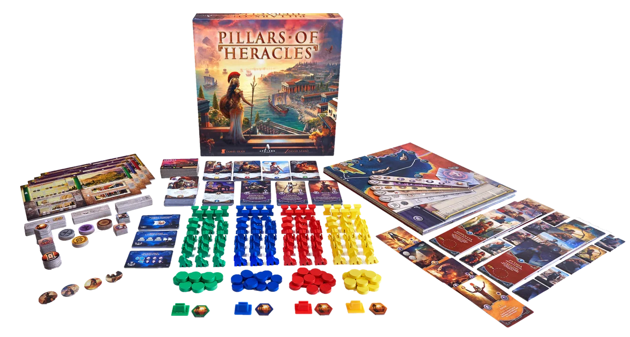 Pillars of Heracles — 3D render 2