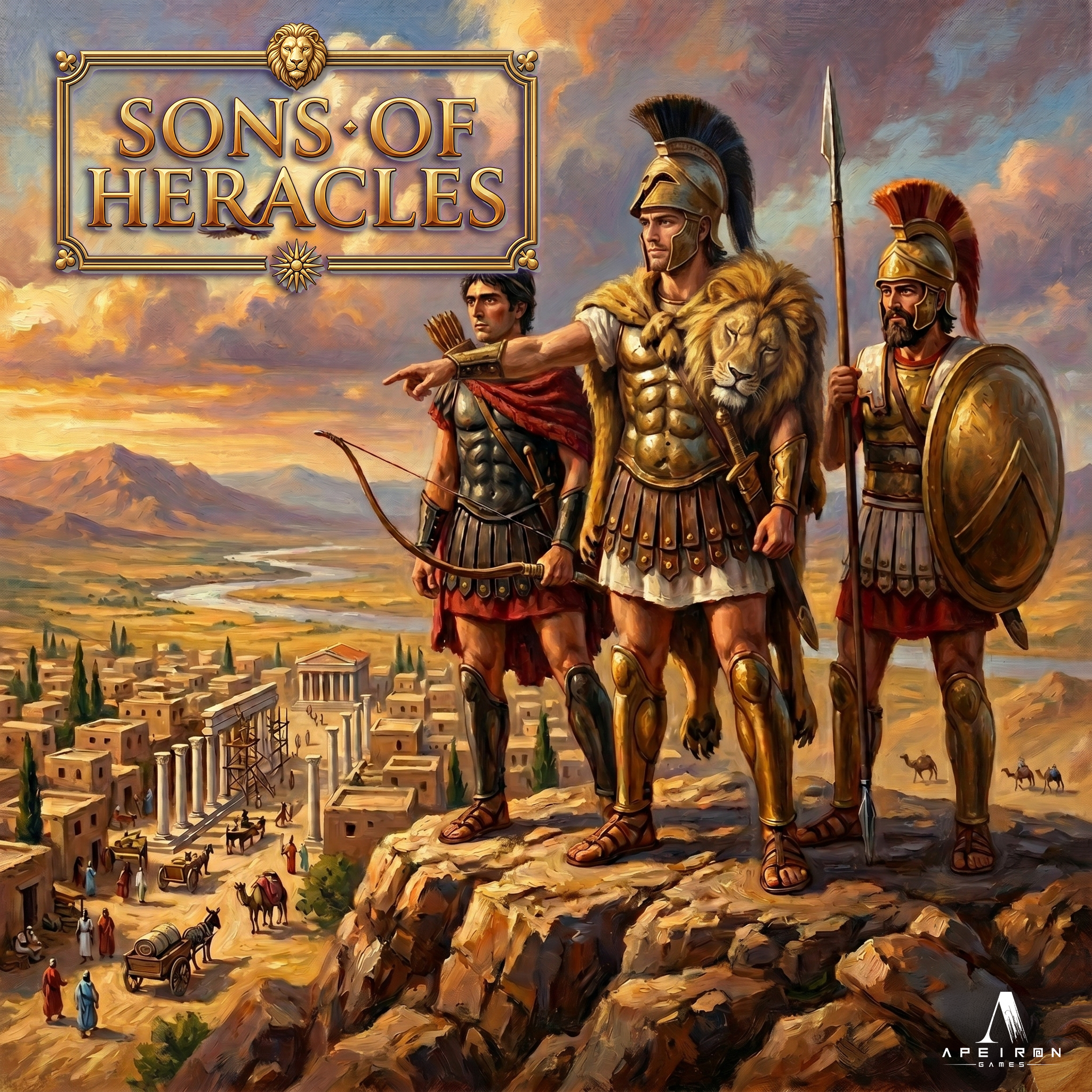 Sons of Heracles &mdash; cover art